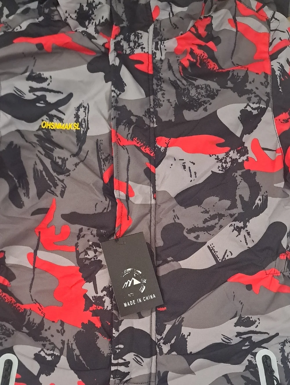 OHSNMAKSL Kids Camouflage Snowsuit